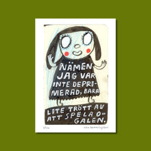 Ladda upp bild till gallerivisning, Konsttryck A4: "Nämen"