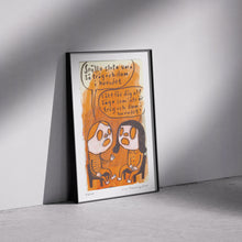 Ladda upp bild till gallerivisning, Konsttryck A4: "Trög"
