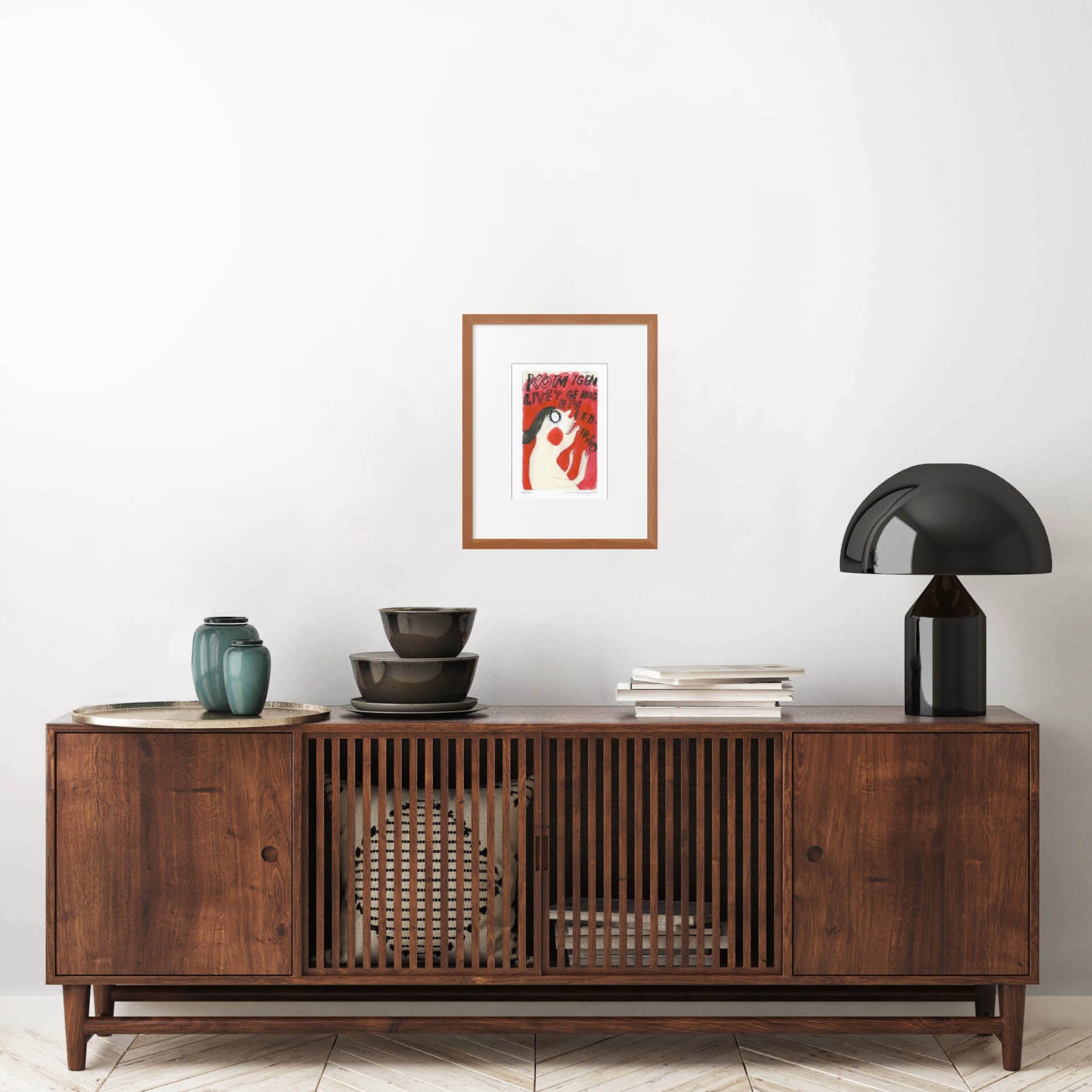 Konsttryck A4: "Ge mig en ledtråd"