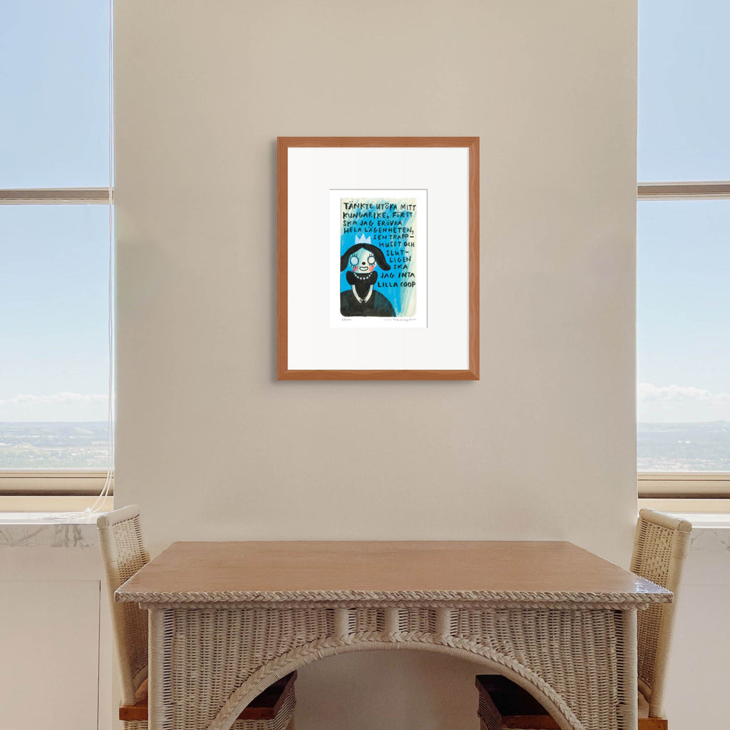Konsttryck A4: "Lilla Coop"