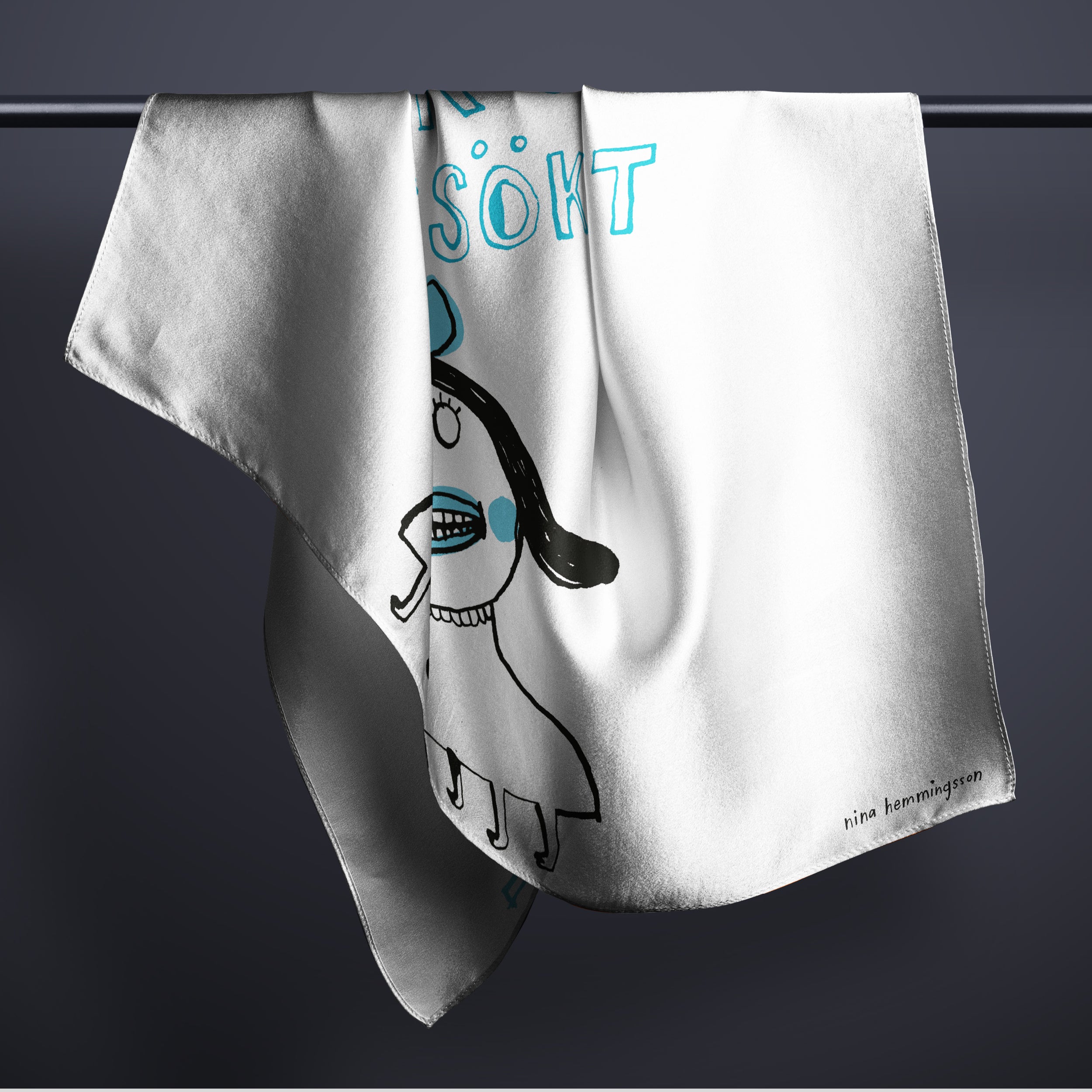 Sidenscarf: ”Praliner”