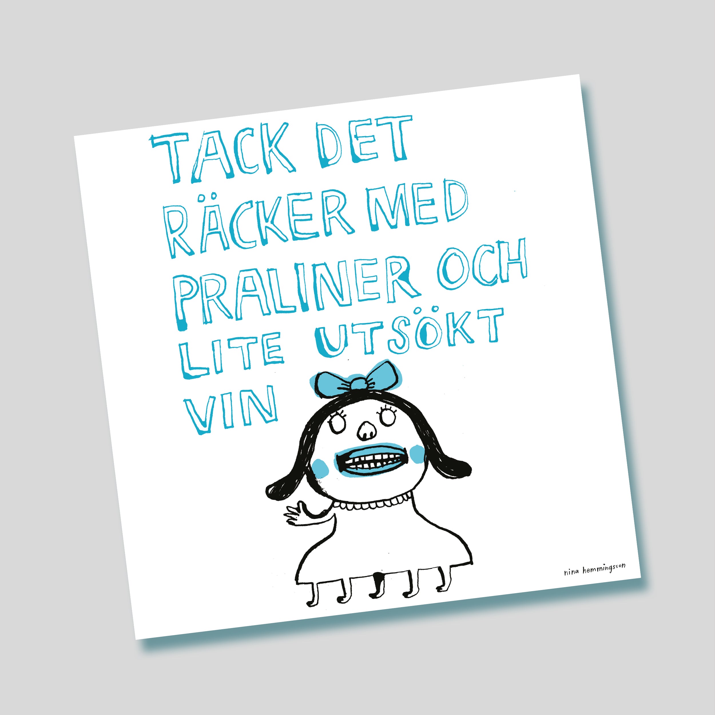 Sidenscarf: ”Praliner”