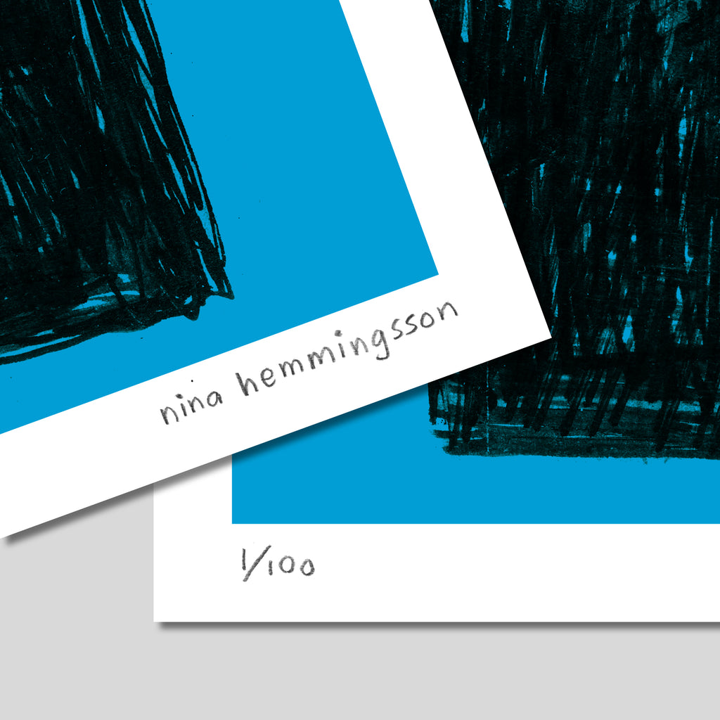 Konsttryck 40x50 cm: "Rullar på"