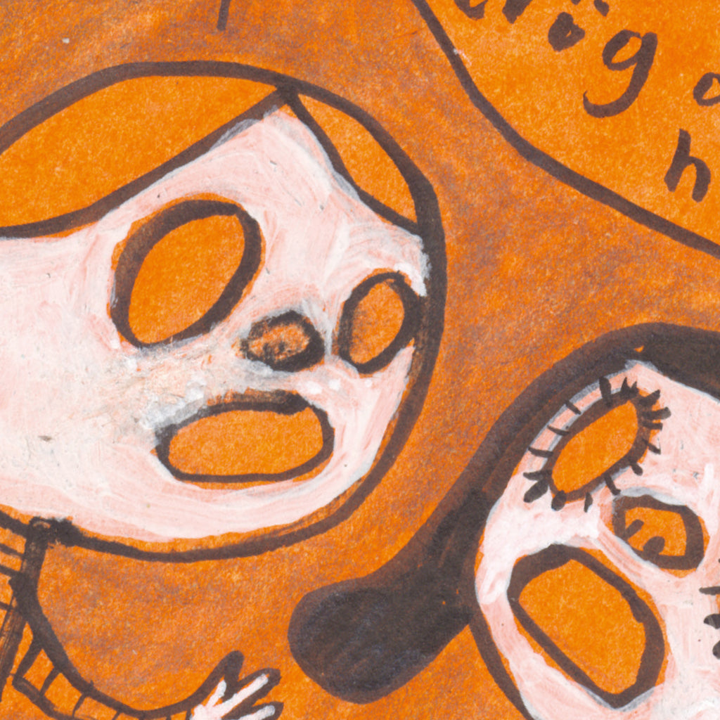 Konsttryck A4: "Trög"