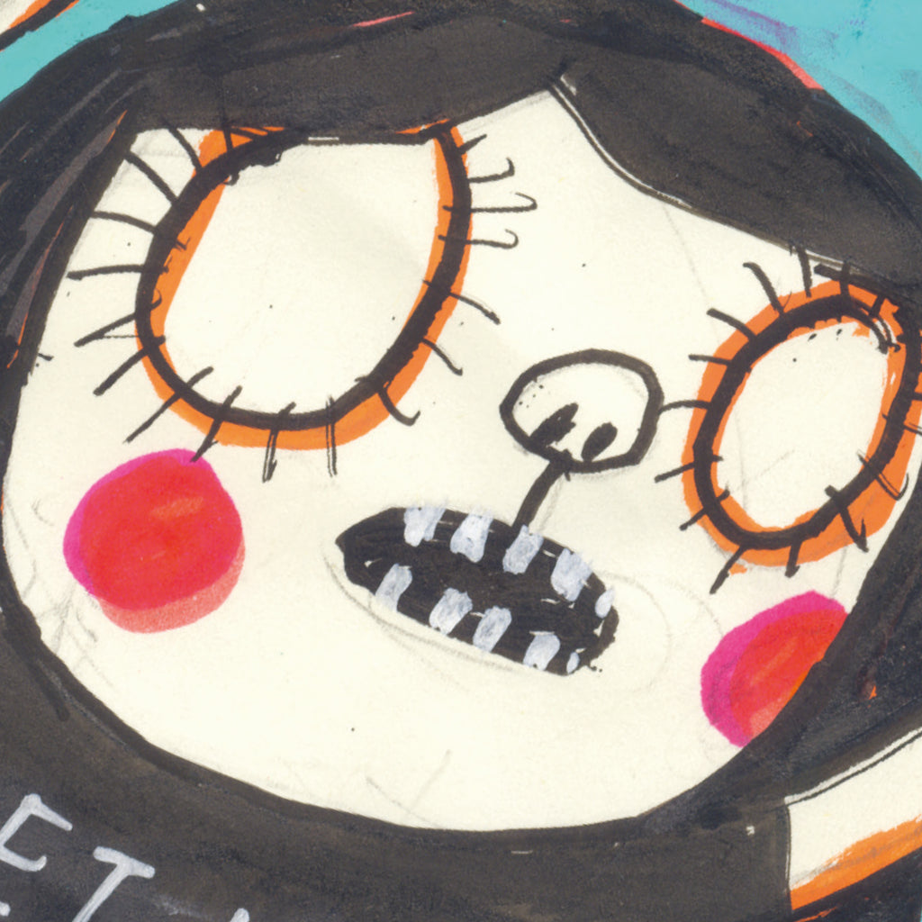 Konsttryck A4: "Ett år"