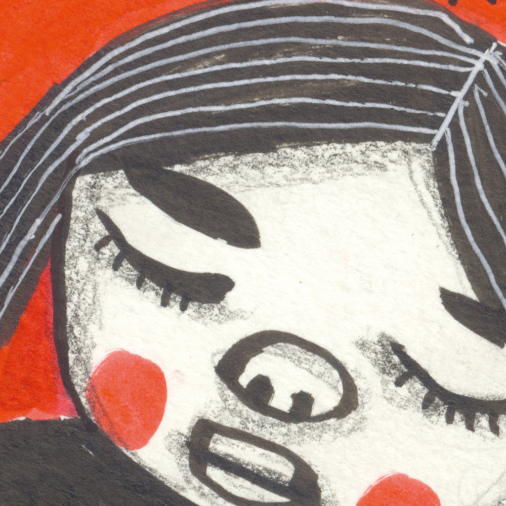 Konsttryck A4: "Kära dagbok"