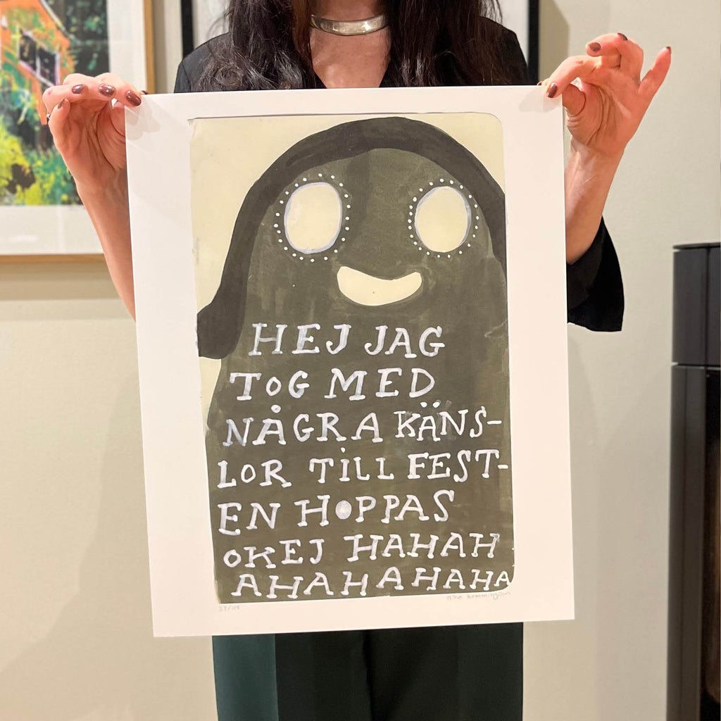 Konsttryck 40x50 cm: "Känslor"